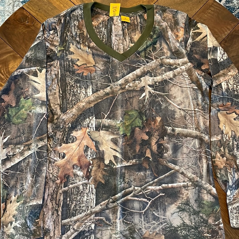 Camo base layer shirt